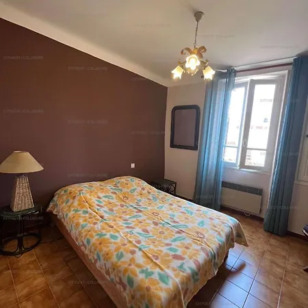 3fan4-charmant Appartement-vue Sur La Et Clocher De Apartmán Collioure