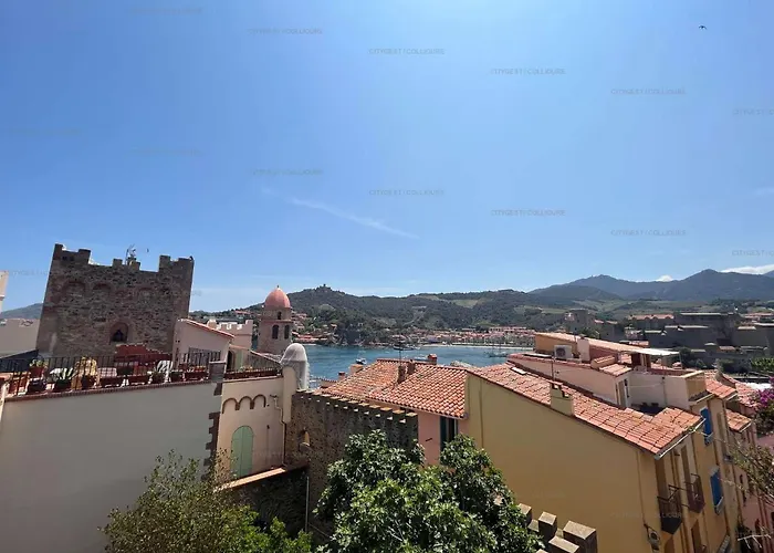 Lägenhet 3fan4-charmant Appartement-vue Sur La Et Clocher De Collioure
